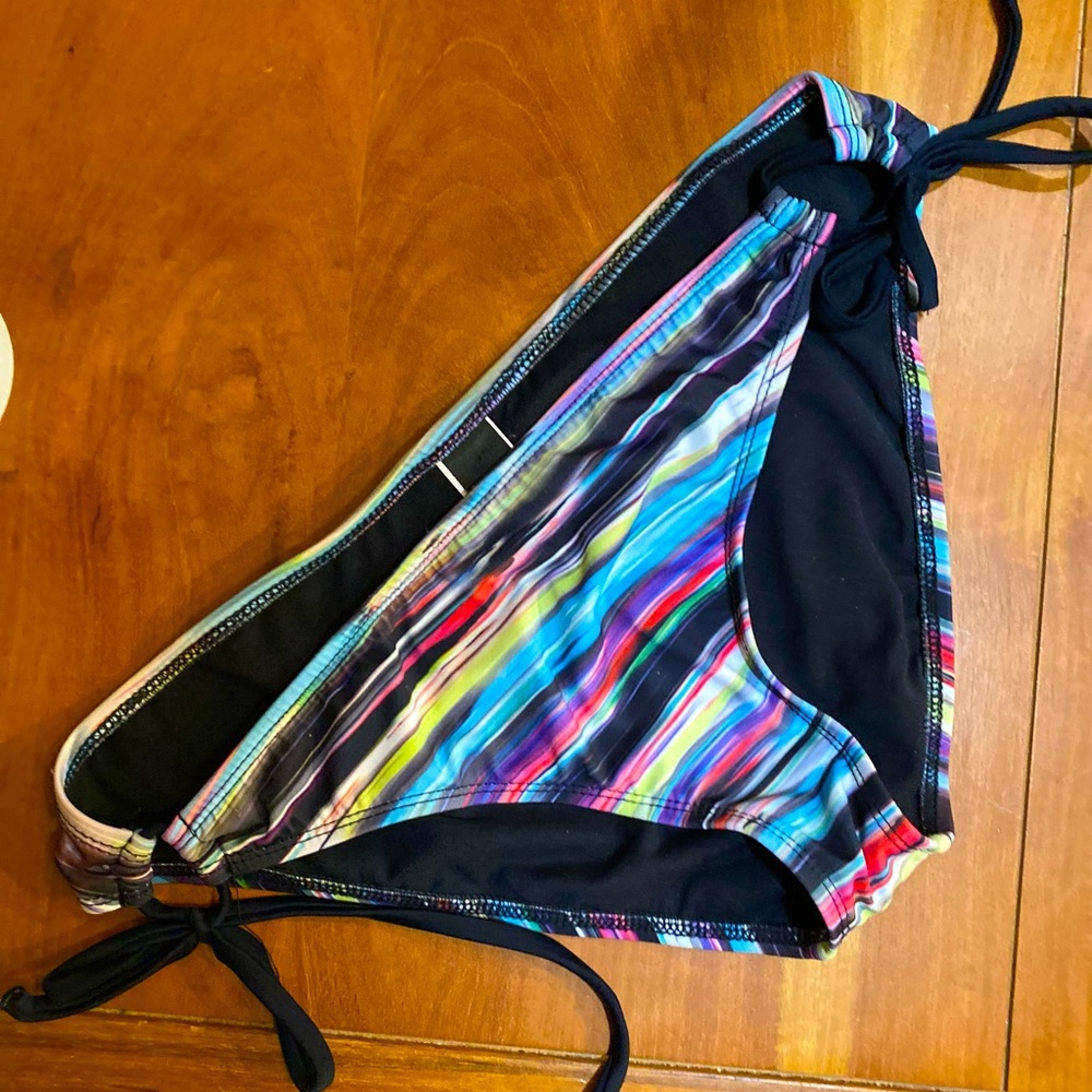 EUC Hurley Bikini Bottoms with Side Ties L